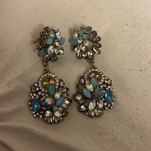 Blue statement earrings ‼️BUNDLE AND SAVE‼️